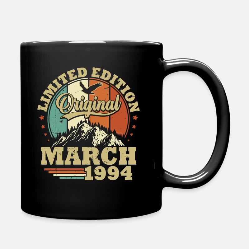 Original Mars 1994 Vintage Cadeau Anniversaire - Mug uni - noir