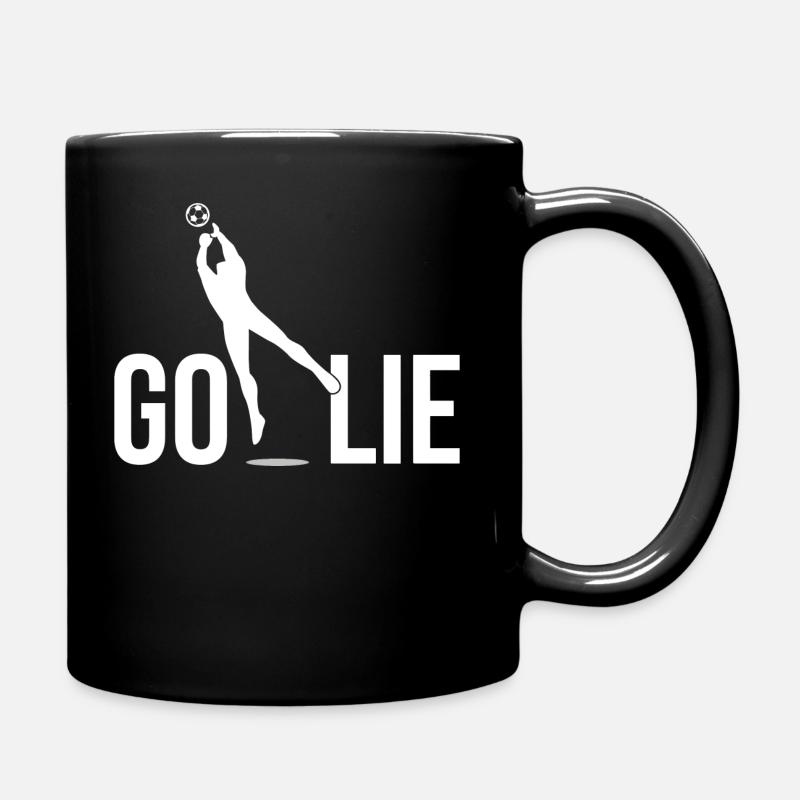 Goalie - Der Torwart - Tasse einfarbig - Schwarz