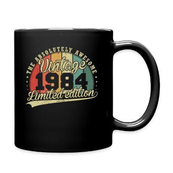Great Since 1984 Vintage Vintage 1984 Gift - Full Colour Mug - black - Right