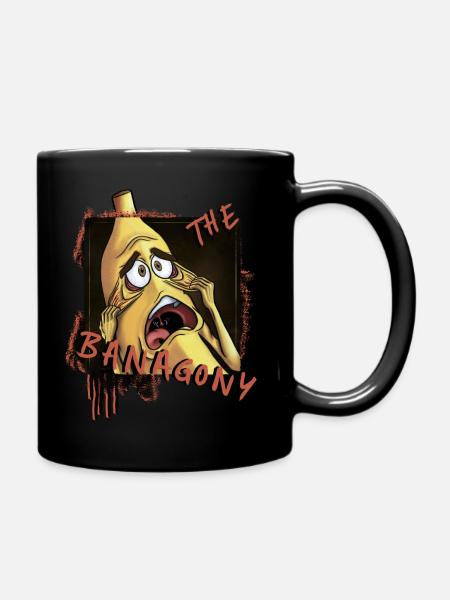 "The Banagony" - Tasse einfarbig - Schwarz