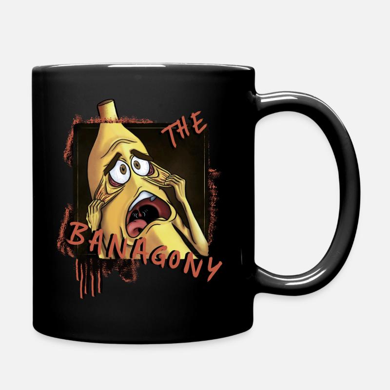"The Banagony" - Tasse einfarbig - Schwarz