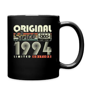 Original Since 1994 Vintage Birthday Gift - Full Colour Mug - black - Right