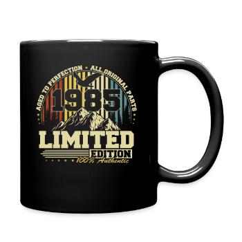 Vintage 1985 Vintage Birthday Retro Gift - Full Colour Mug - black - Right