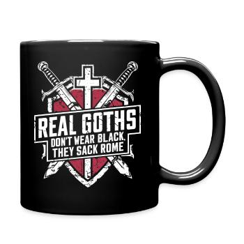 Romans vs. Goths: Real Style - Full Colour Mug - black - Right