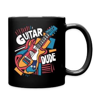 Guitar Dude - Musique pour les fans de guitare - Mug uni - noir - Droite