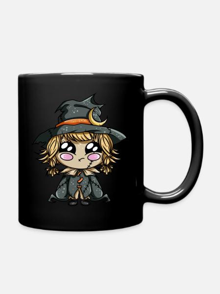 Épouvantail Kawaii - Mug uni - noir