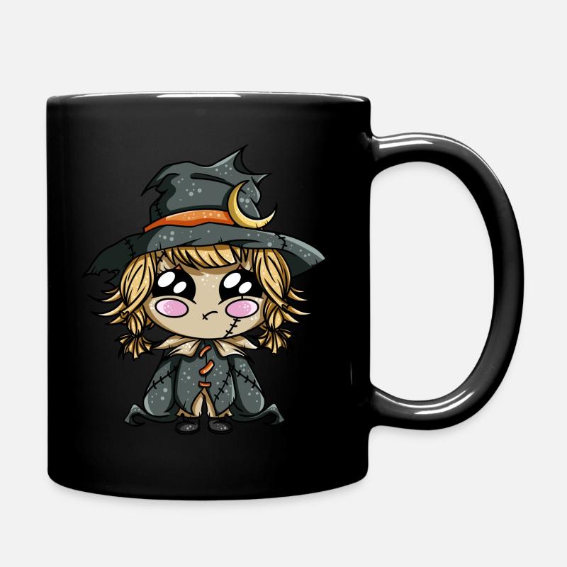 Épouvantail Kawaii - Mug uni - noir