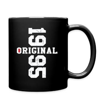 Original 1995 Retro 30 Year Anniversary Gift - Full Colour Mug - black - Right