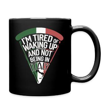 Italie Italia – pour les amoureux de l’Italie - Mug uni - noir - Droite