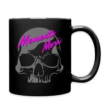 Crâne - Memento Mori - Mug uni - noir - Droite