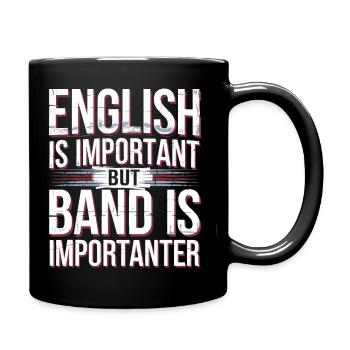For real music lovers - Full Colour Mug - black - Right