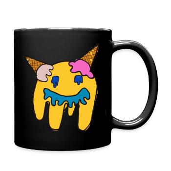Mr Melt - Full Colour Mug - black - Right