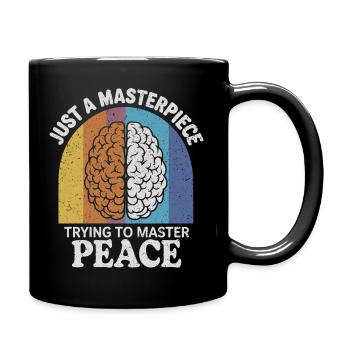Masterpiece of Inner Peace - Full Colour Mug - black - Right
