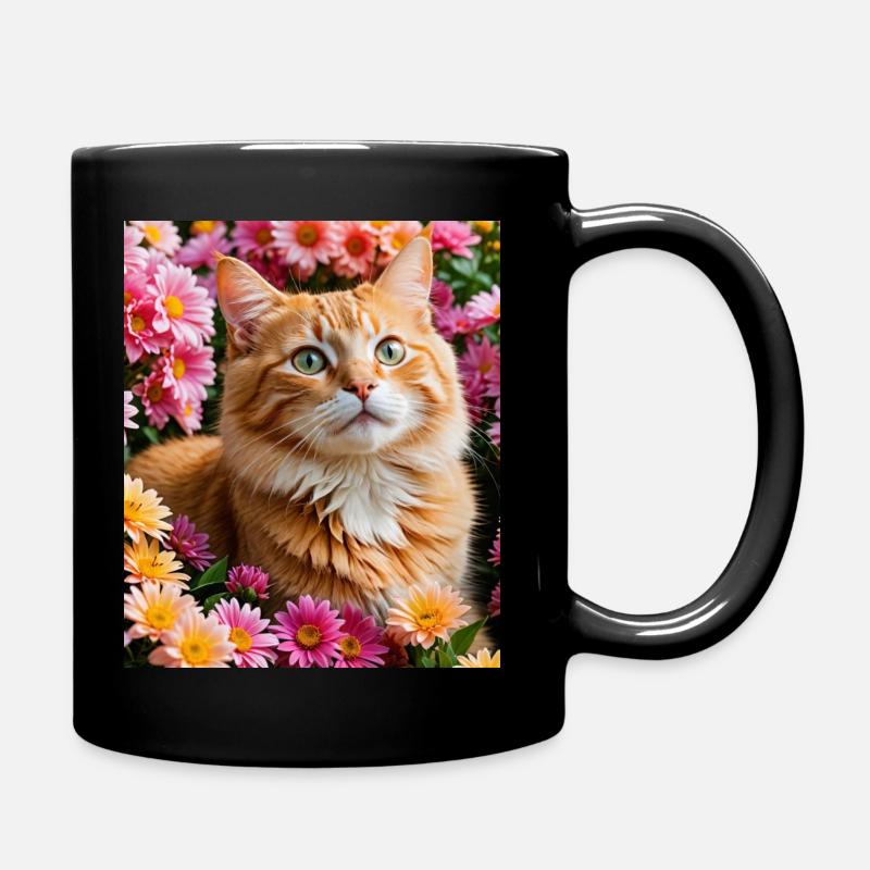 Cat - Tasse einfarbig - Schwarz