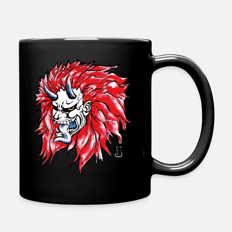 Fureur de l’Oni : libérez le démon qui sommeille en vous - Mug uni - noir