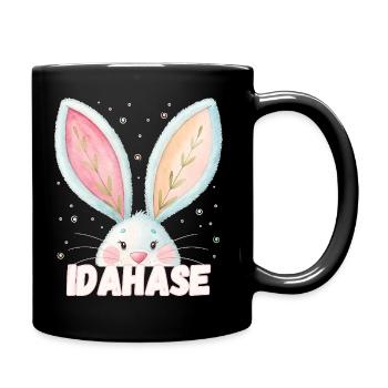Name Ida Hase Idahase Pet name - Full Colour Mug - black - Right