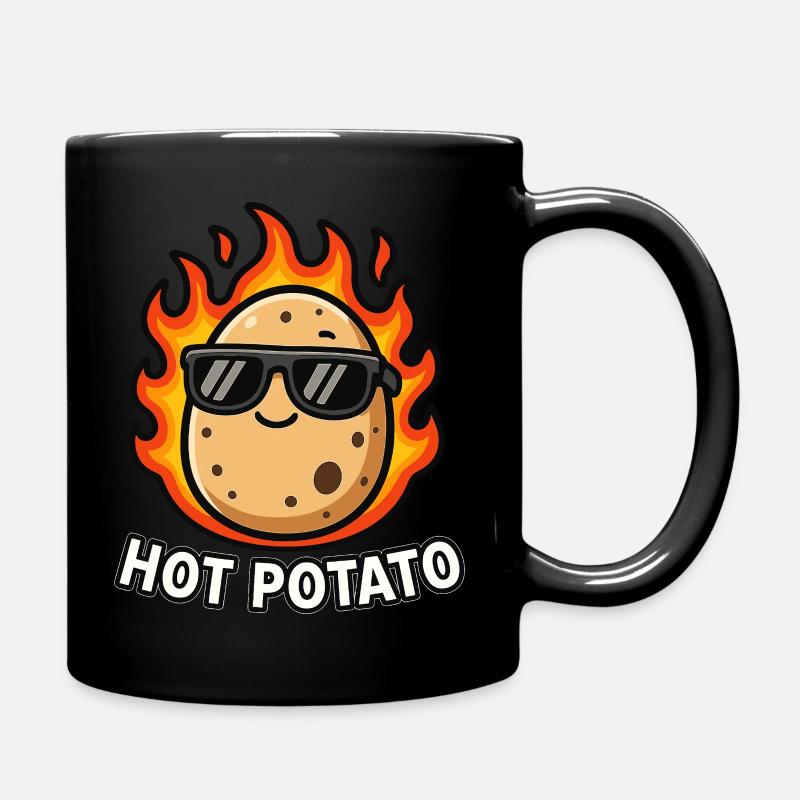 PATATE CHAUDE - Mug uni - noir