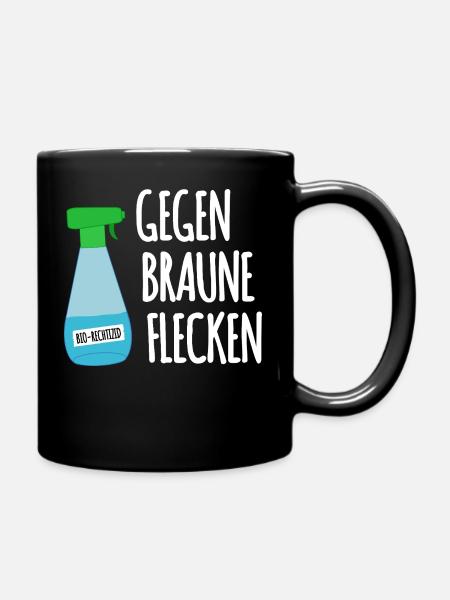Rechtizid - Tasse einfarbig - Schwarz