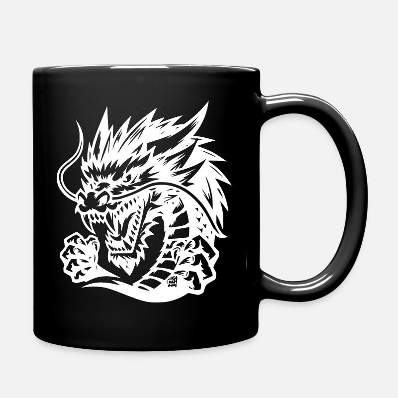 Conception de tatouage de dragon éternel - Mug uni - noir