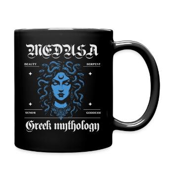 Conception mythologique de Méduse - Mug uni - noir - Droite