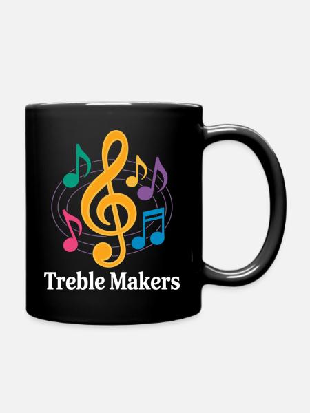 Treble Makers Lustiger Musiklehrer - Tasse einfarbig - Schwarz