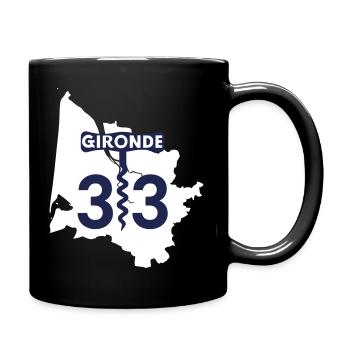 Gironde 33 - Tasse einfarbig - Schwarz - Rechts