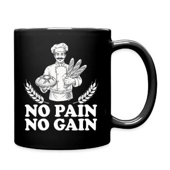 Pain Boulangerie Humour Boulanger - Mug uni - noir - Droite