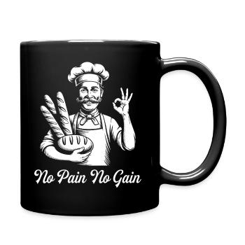 Pain Boulangerie Humour Boulanger - Mug uni - noir - Droite