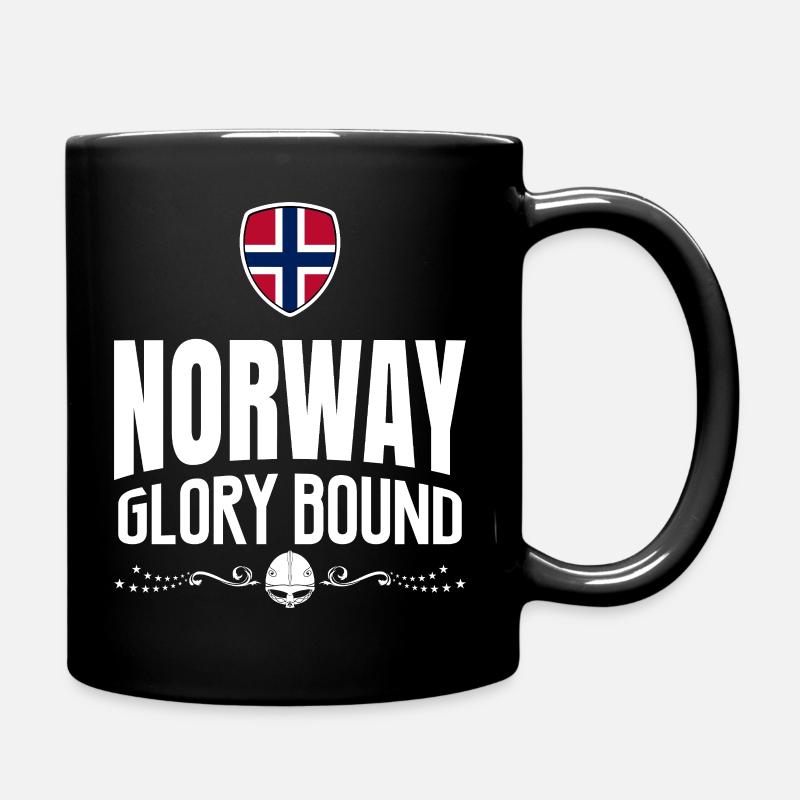NORWEGEN-RUHM - Tasse einfarbig - Schwarz