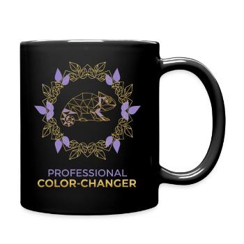 Professionnel du changement de couleur - Mug uni - noir - Droite