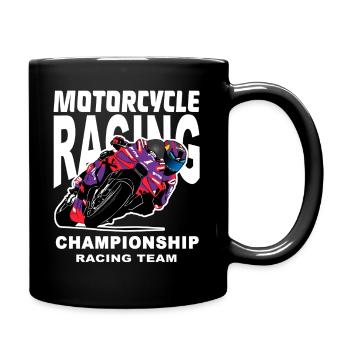 Motorcycle Racing Team Championship - Full Colour Mug - black - Right