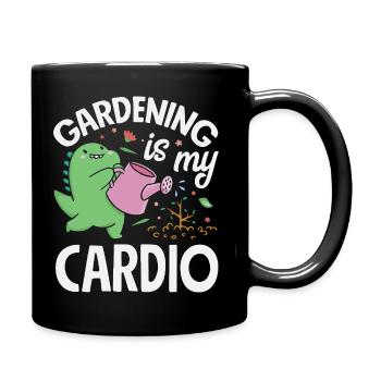Garten- Und Pflanzenliebhaber Geschenke - Tasse einfarbig - Schwarz - Rechts