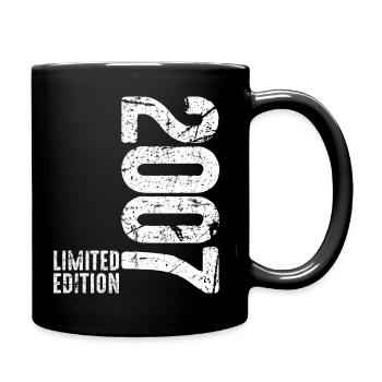 19.Geburtstag Junge Mädchen 19 Jahre 2007 Geschenk - Tasse einfarbig - Schwarz - Rechts