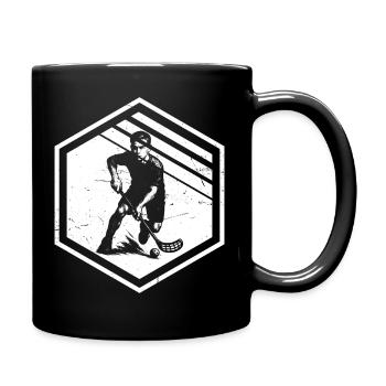 Floorball style for every occasion - Full Colour Mug - black - Right