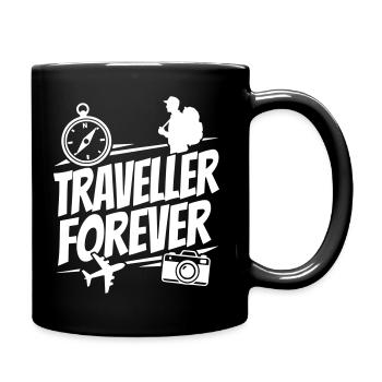 Globetrotter Forever - Traveller - Traveller - Full Colour Mug - black - Right