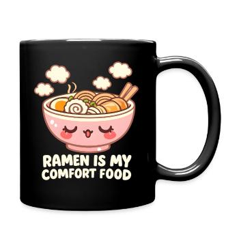 ramen - Full Colour Mug - black - Right