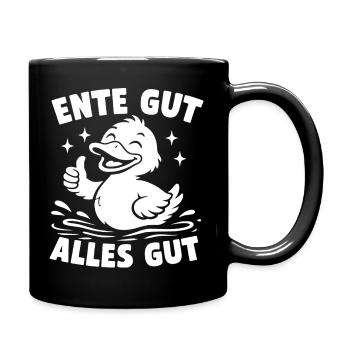 Baisse-toi bien Tout est bon - Mug uni - noir - Droite