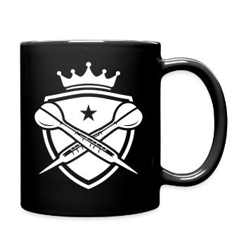 Armoiries de Fléchettes Fléchettes - Mug uni - noir - Droite