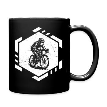 J'adore les vélos de route, super design pour les vélos de course ! - Mug uni - noir - Droite