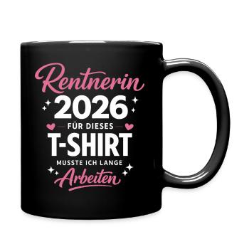 Pension 2026 Legend Retirement Gift - Full Colour Mug - black - Right