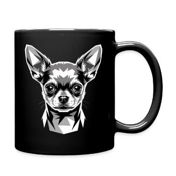 Chihuahua Maîtresse de Chien J’adore les Chihuahuas mignons - Mug uni - noir - Droite