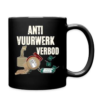 Vuurwerk Pyro - Mug uni - noir - Droite