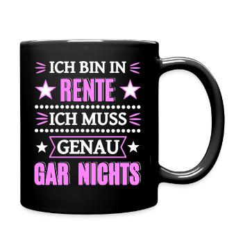 Finally retired - Full Colour Mug - black - Right