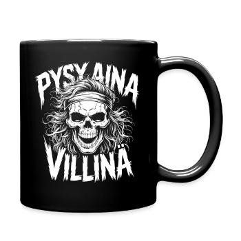 Conception du crâne sauvage - Mug uni - noir - Droite
