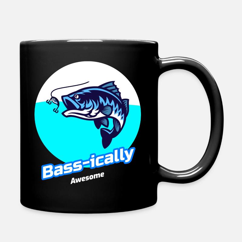 Bass-ish Awesome - Mug uni - noir