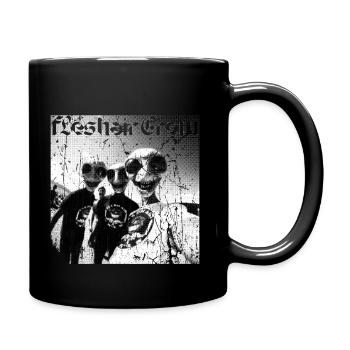 Fresh Shark Crew Graffiti - Full Colour Mug - black - Right