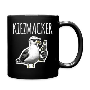 Kiez Möwe Macker - Mug uni - noir - Droite