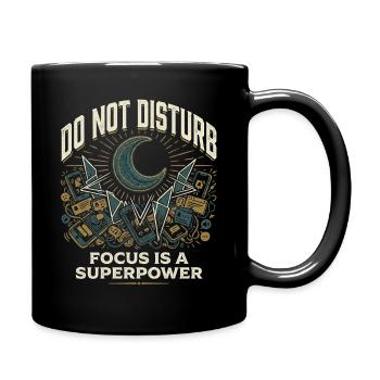 Focus Expert - Tasse einfarbig - Schwarz - Rechts