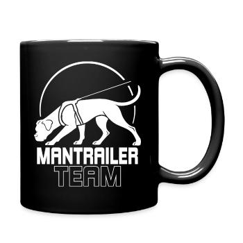 Boxer Mantrailer Team Dog Sport Dogs Wilsigns - Full Colour Mug - black - Right