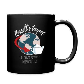 Russells Teekanne - Tasse einfarbig - Schwarz - Rechts